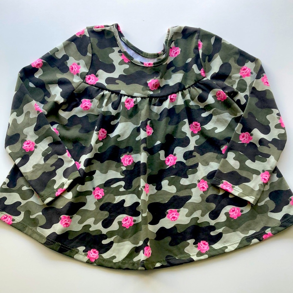 Garanimals Girls Camouflage Top